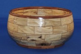 Spalted Maple Bowl - Item 008 - front